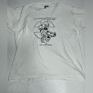 Vintage Marines Corpsmen Tshirt size XL